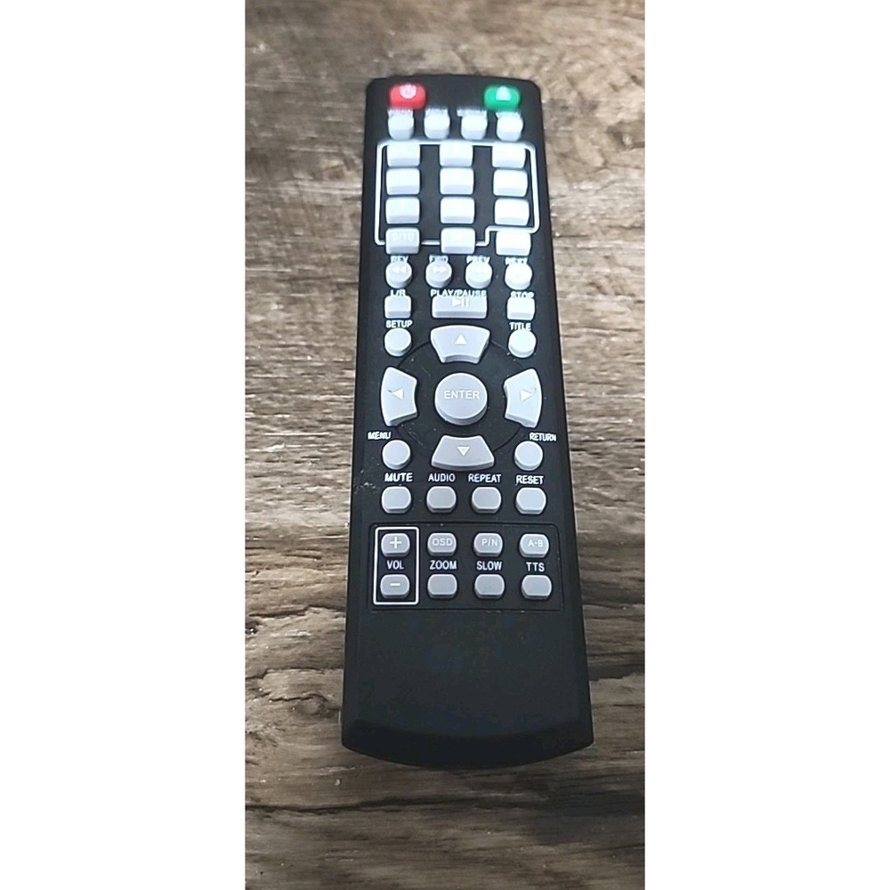 ONN XL-6046 Remote Control Black Wireless 100093892 TV DVD Player Tested Works
